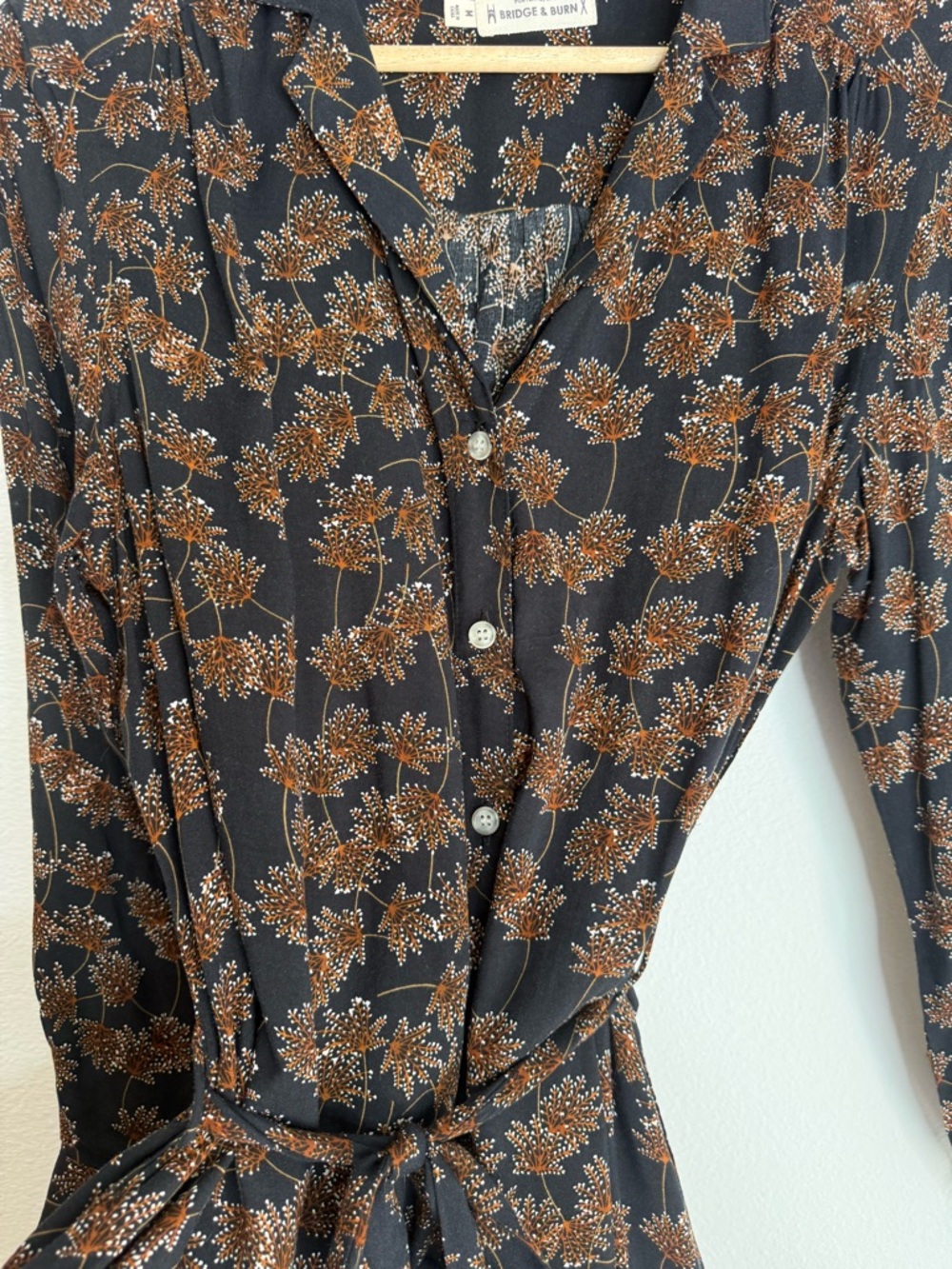 Bridge & Burn The Emery Shirt dress Sz Medium - Picture 4 of 15